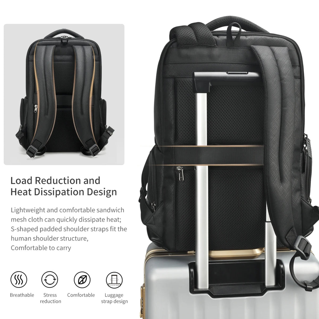 Tigernu Travel Backpack Bags 15.6inch Laptop Backpacks For Men Waterproof School Backpacks Business Bags Knapsack Connect Series