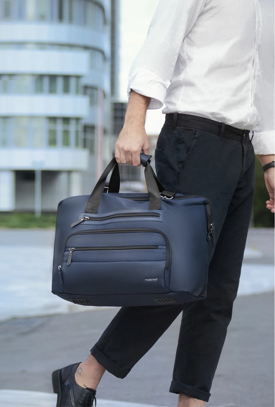 Tigernu Men Travel Bags Large Capacity Bag Luggage Men Duffel Bag Travel Tote Bags Weekend Bag Travel Handbag Connect Series