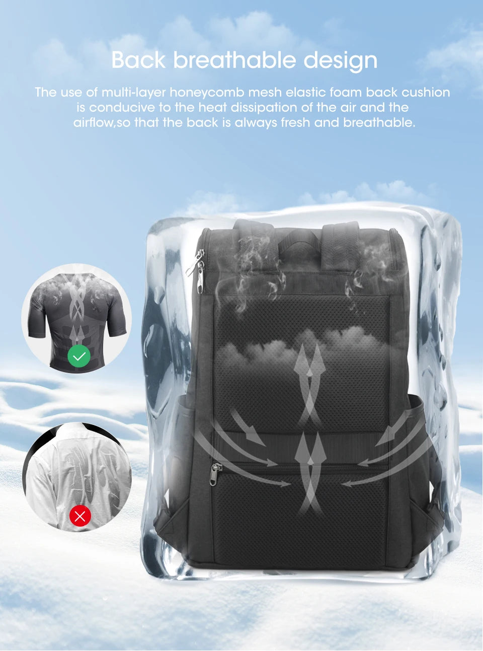 Tigernu Unique High Quality 15.6inch Laptop Backpack Men Casual Waterproof Travel Backpack Fashion School Backpack For Teenagers