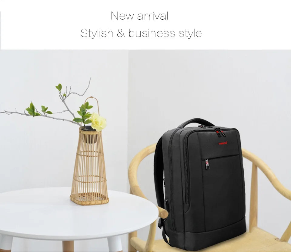 Tigernu Backpacks Men Waterproof 15.6 Laptop Backpack Male Mochila USB Charging Anti Theft Travel Backpack School Men Backpacks