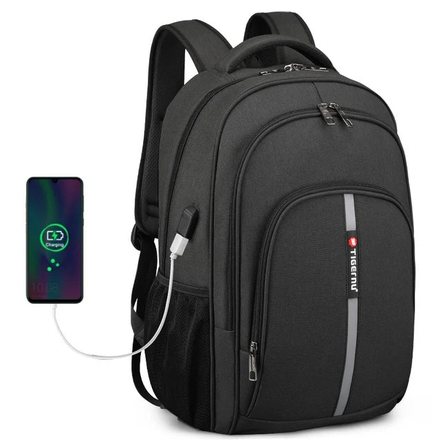 Tigernu Men Backpack 14-15.6inch Laptop Backpack Anti Theft Backpacks Bags For Men College Schoolbag Male Travel Bags Knapsack