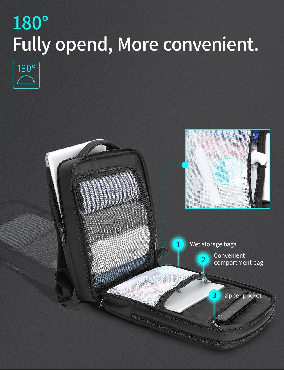 Tigernu Anti Theft Backpack 15.6inch Laptop Backpack Men TPU Waterproof Travel Backpacks Male School Bags For Men Luggage Bags