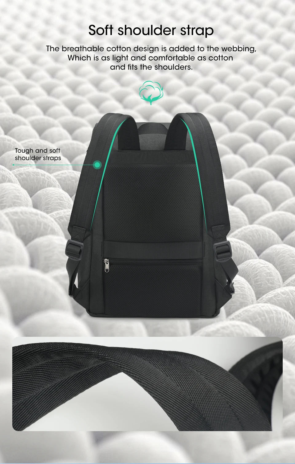 Tigernu Unique High Quality 15.6inch Laptop Backpack Men Casual Waterproof Travel Backpack Fashion School Backpack For Teenagers