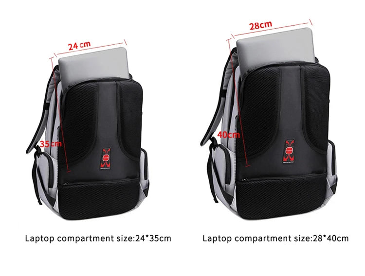 Tigernu 17inch Backpack Male Anti-theft Men Backpack Travel Bags Waterproof Nylon Backpack Bags Men Student Schoolbags Knapsack