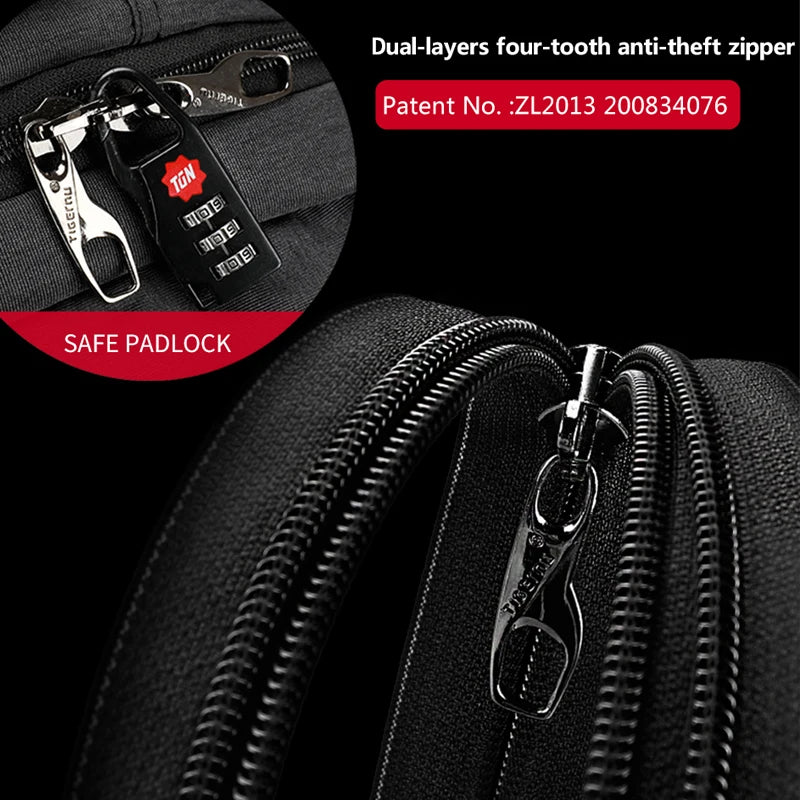 Tigernu Waterproof Anti Theft 15.6inch Laptop Backpack Men Slim School Backpack Bags Male Travel Bagpack For Teenagers Knapsacks