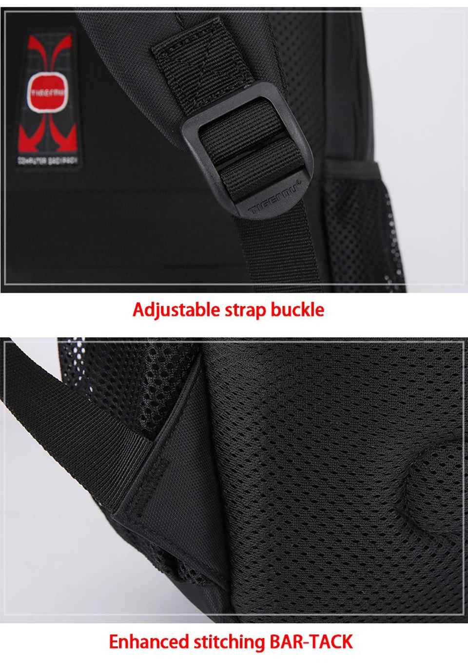 Tigernu Men Backpack Women 15-17inch Backpack Waterproof Laptop Backpack Bag Casual Male Mochila Travel School Backpacks For Men