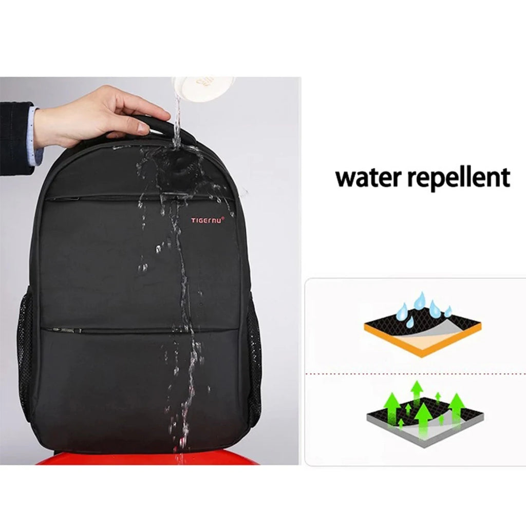Tigernu Men Backpack Women 15-17inch Backpack Waterproof Laptop Backpack Bag Casual Male Mochila Travel School Backpacks For Men