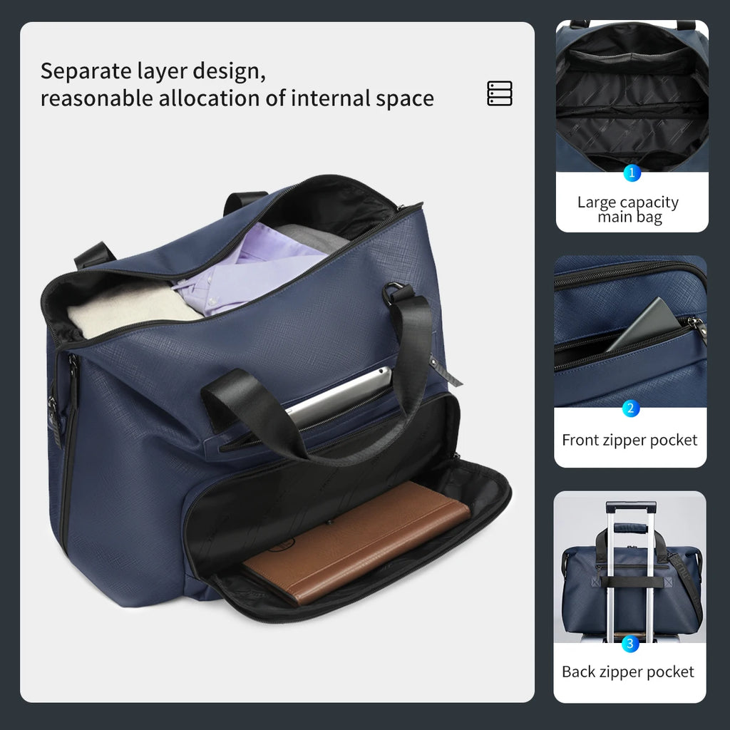 Tigernu Men Travel Bags Large Capacity Bag Luggage Men Duffel Bag Travel Tote Bags Weekend Bag Travel Handbag Connect Series