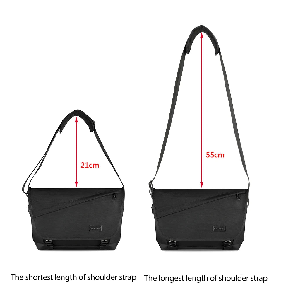 Tigernu Men Messenger Bags Shoulder Bag Light Weight Chest Bags For Men Casual Sling Bag Male Crossbody Bag Laptop Bag Messenger