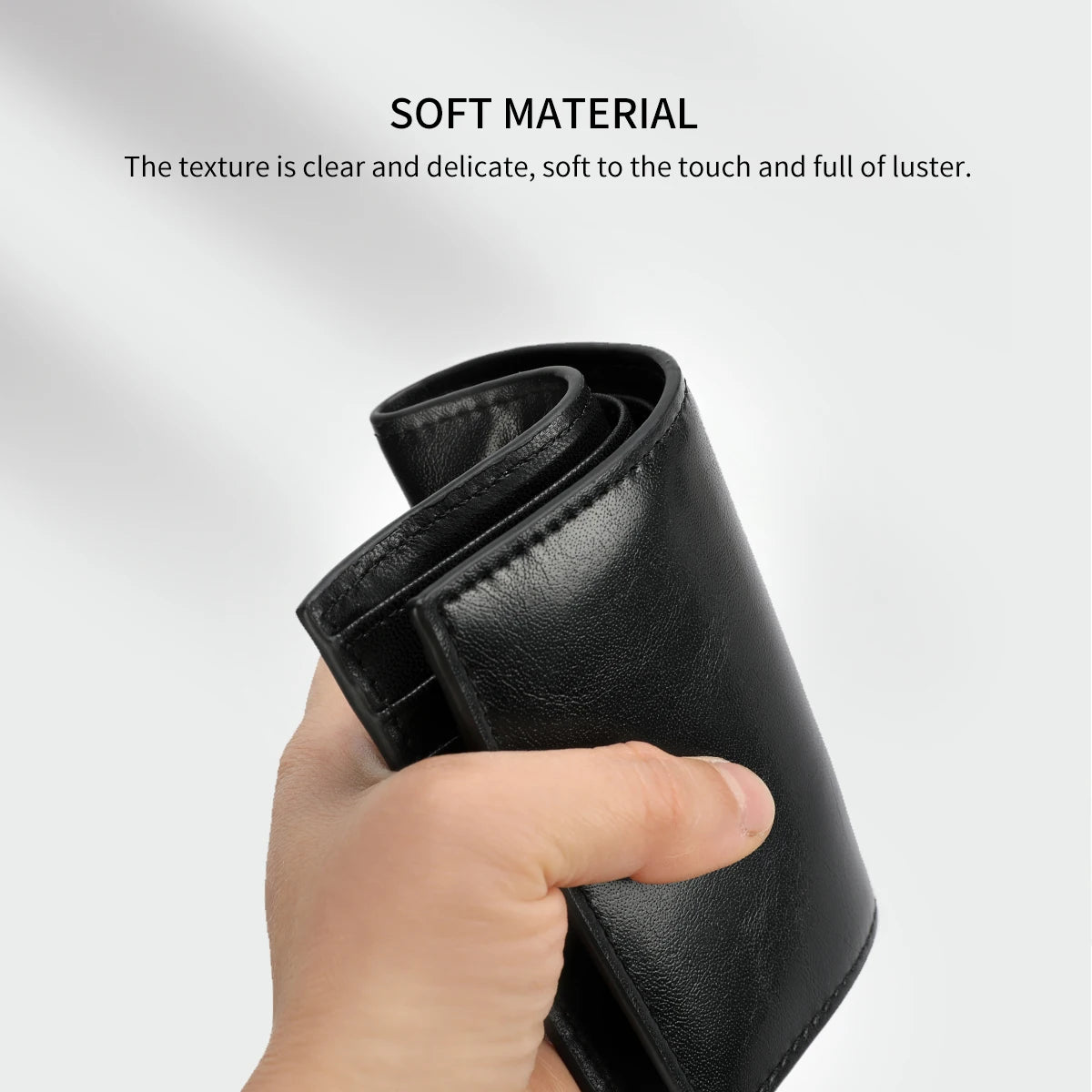 Tigernu High Quality Wallets Men Thin Money Purse Male Business Card Holder For Men Fashion PU Wallet Short Purse Light Card Bag