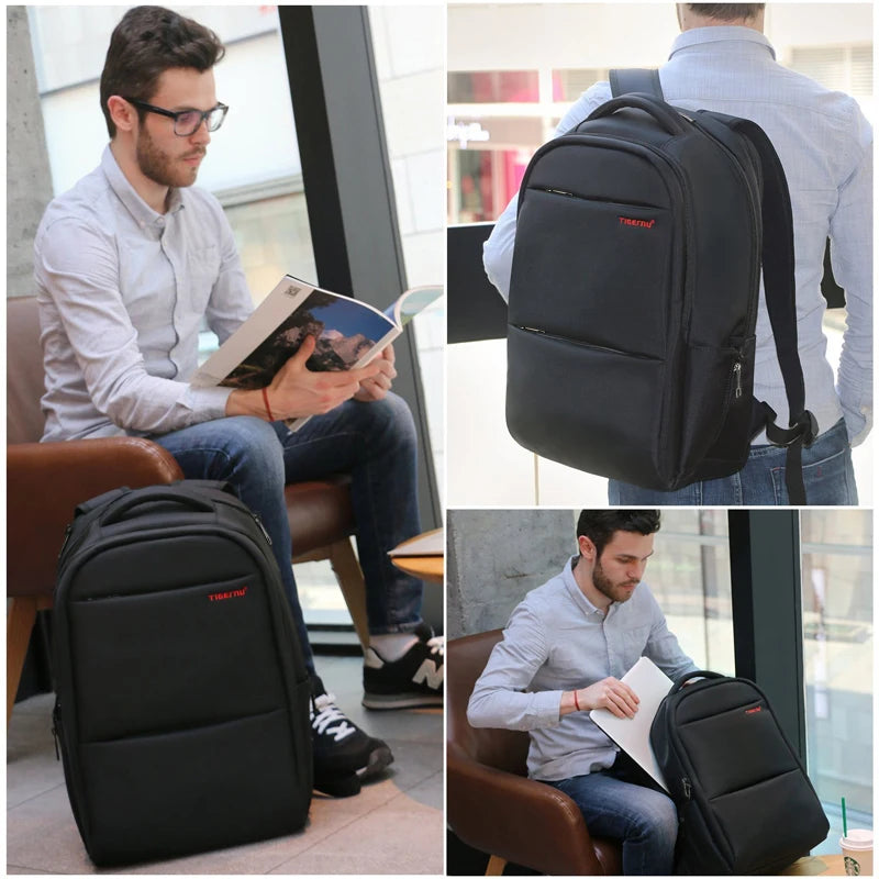 Tigernu Anti-theft Backpacks Large Capacity Bag 15.6 17 19inch Laptop Backpack For Men Travel Backpack Women Bag Female Knapsack