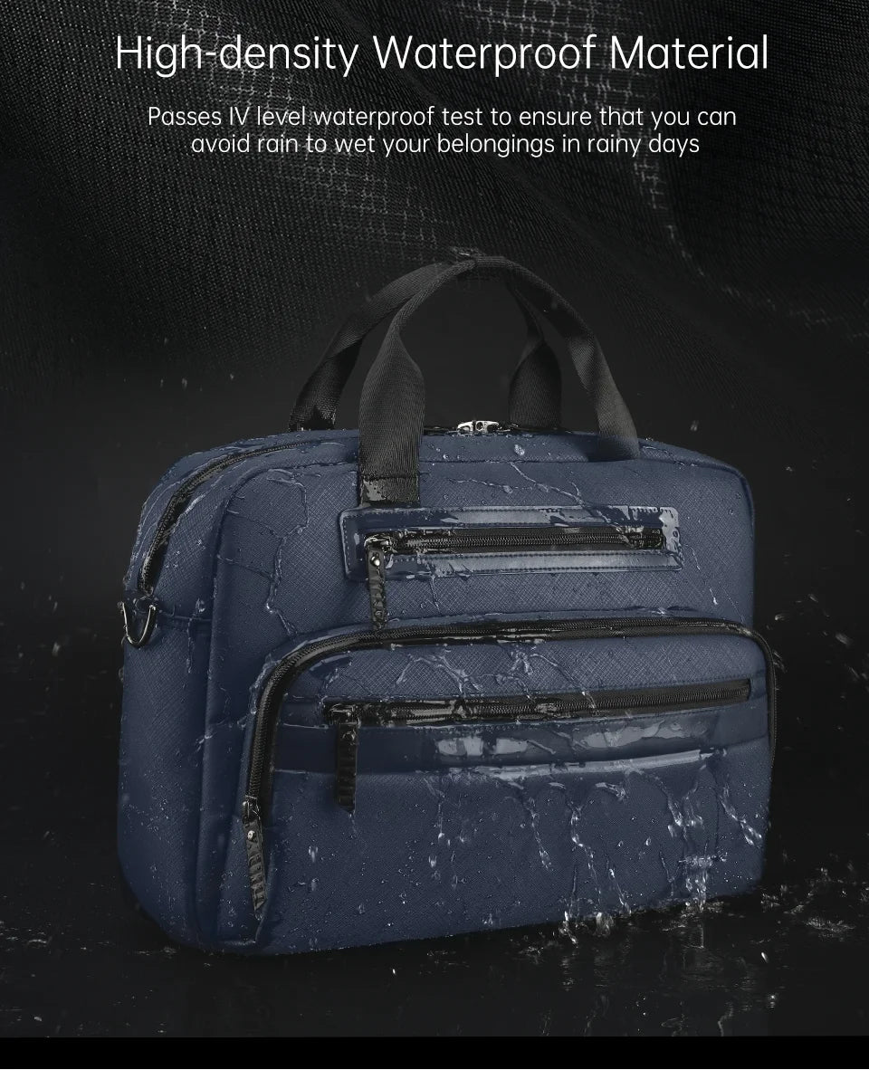 Tigernu Briefcase Bags Men Laptop Bag Handbag 12-14inch Casual Vintage Briefcase Laptop Handbag Bags For Business Connect Series