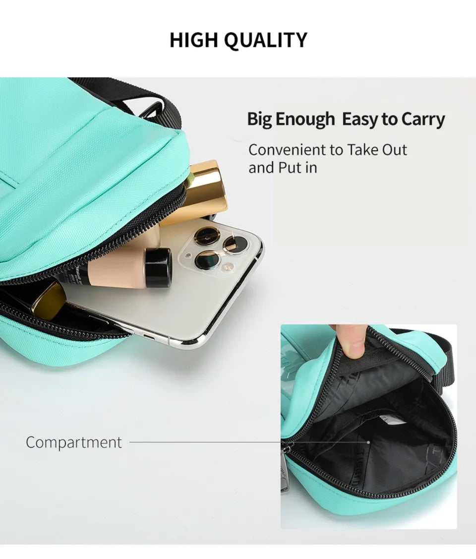 Tigernu Bags Women Casual Women Shoulder Bag Handbags Phone Bag Wallet Waterproof Men Mini Crossbody Bag Messenger Bags Female