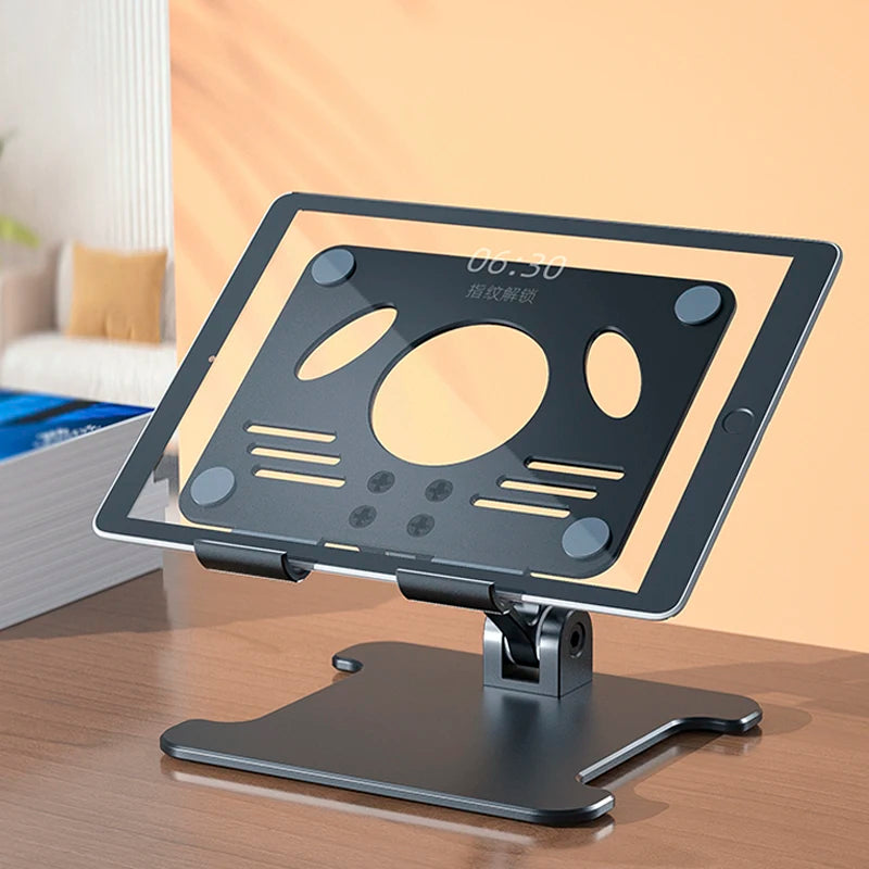 Aluminum Alloy Desktop Mobile Phone Stand Foldable iPad Tablet Support Cell Phone Desk Bracket Lazy Holder For Smartphone Mount