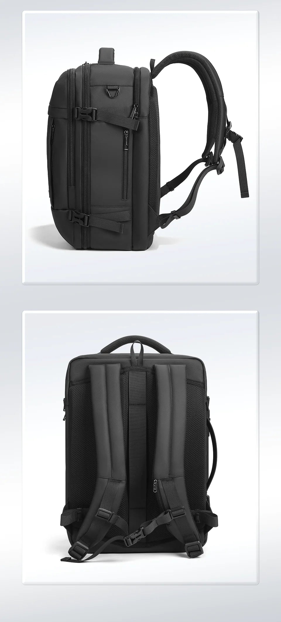 Tigernu Large Capacity Backpacks Men Waterproof Travel Backpacks Hiking Bag Laptop Backpacks For 14 15.6 Rucksack Male Knapsack