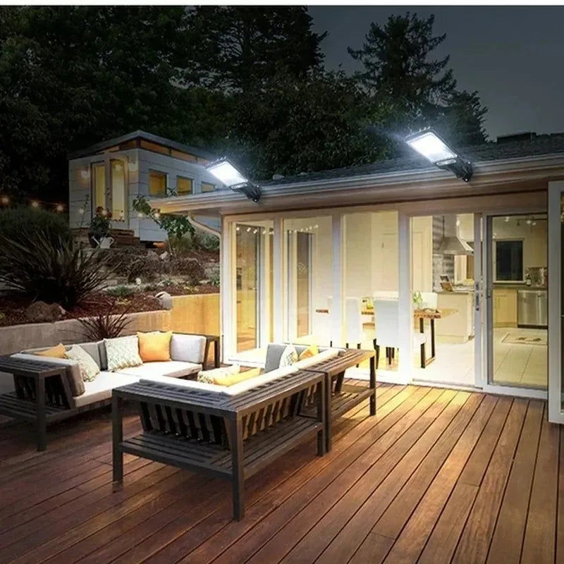 Solar LED Light, Outdoor Waterproof Wall Lamp, Dusk to Dawn Fence Lighting for Summer Garden Yard Porch Walkway Camping Home Dec
