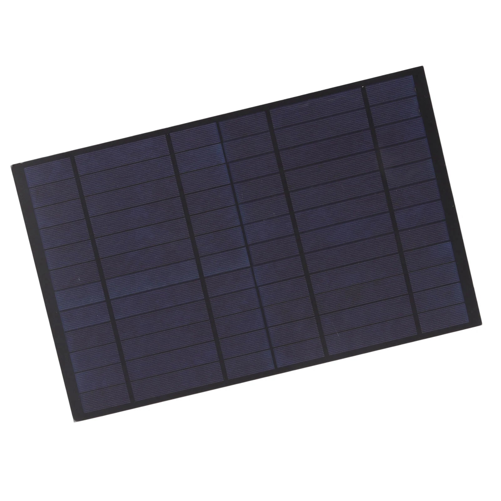 6V 10W Outdoor Solar Panel Charger Polycrystalline Silicon 1660mA Solar Charger Plate for Camping Hiking Mountaineering