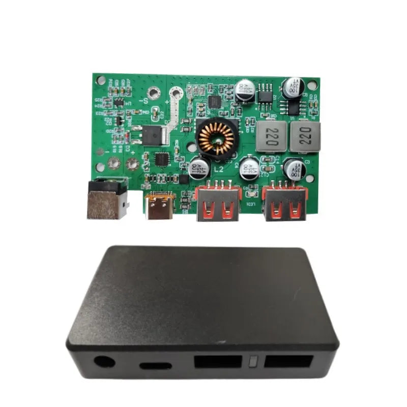 DIY Charger Module Dual USB Type-C  Solar Controller QC2.0 3.0 Quick Charge Solar Panel Stabilizer