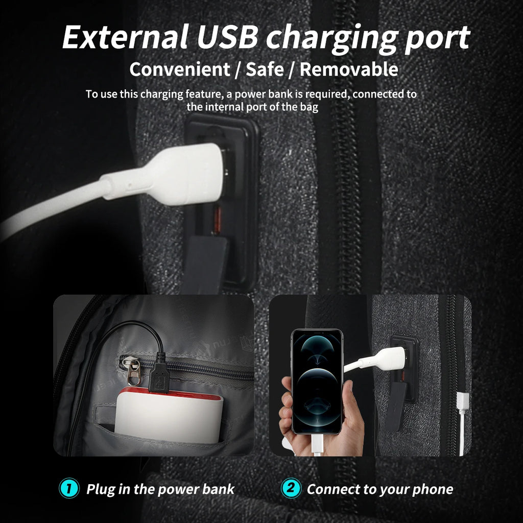 Tigernu Clearance Bags Men Backpack Anti-theft USB Charging 15.6 Laptop Bag Mochilas Feminine Male Bagpack Notebook Schoolbag