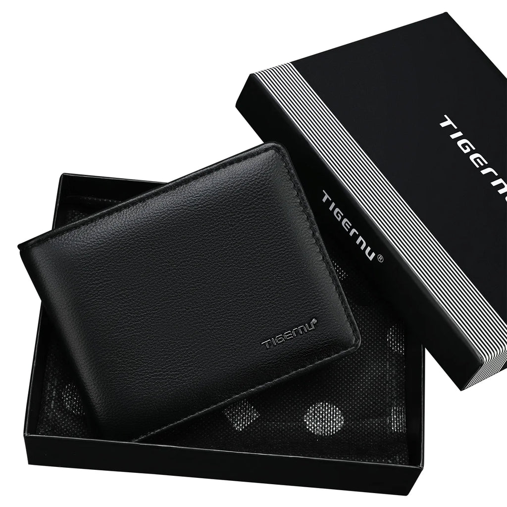 Tigernu Wallets For Man	Soft PU Card Wallet RFID Coin Purse Light Card Holder As Gifts Men's Wallets Waterproof Card Bags Mini