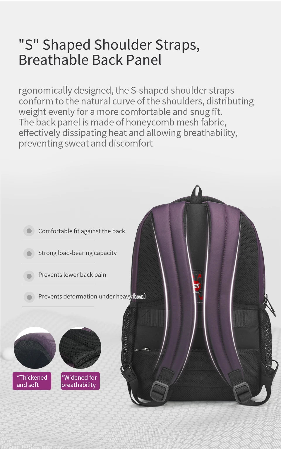 Tigernu Anti Theft Backpack For Women Large Capacity 15.6inch Laptop Backpack Bag Travel Bag Schoolbag For Women Girls
