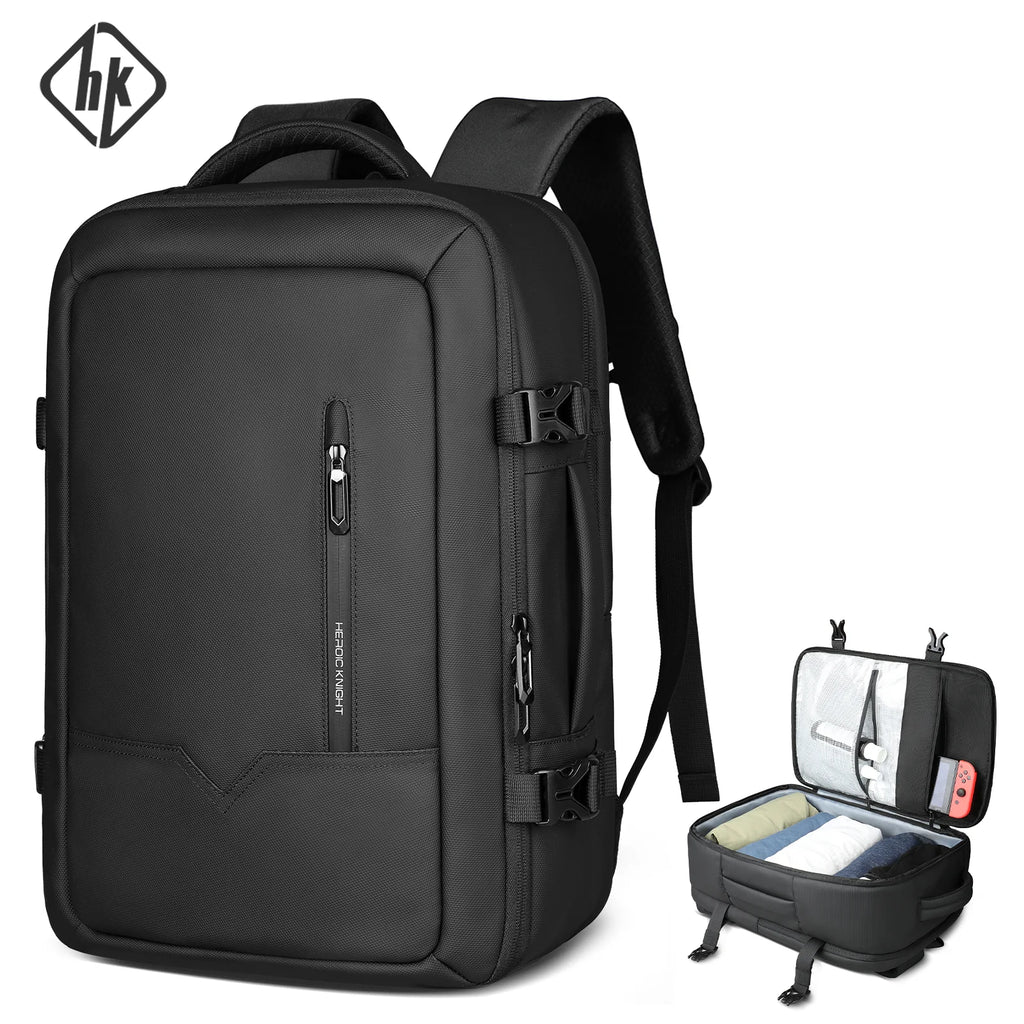 HK Travel Boarding Backpack Multifunctional 17 inch Laptop Bag Large Capacity Business Backpack Leisure Computer Bag Short Trip