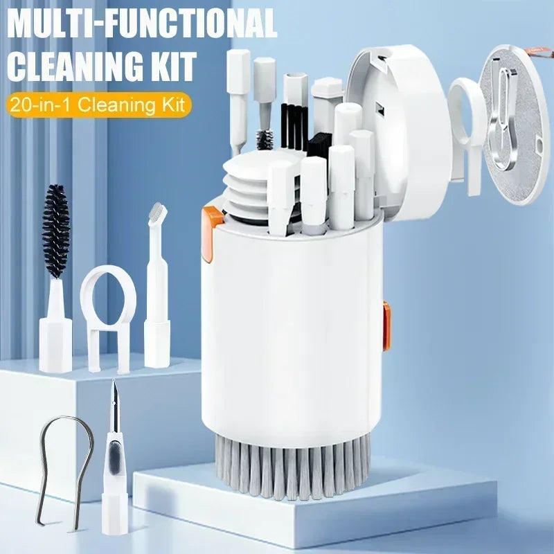 20/1 Digital Cleaning Kit Phone Camera Laptop keyboard Cleaning brush key Screen cleaner Dust Collector Christmas gift