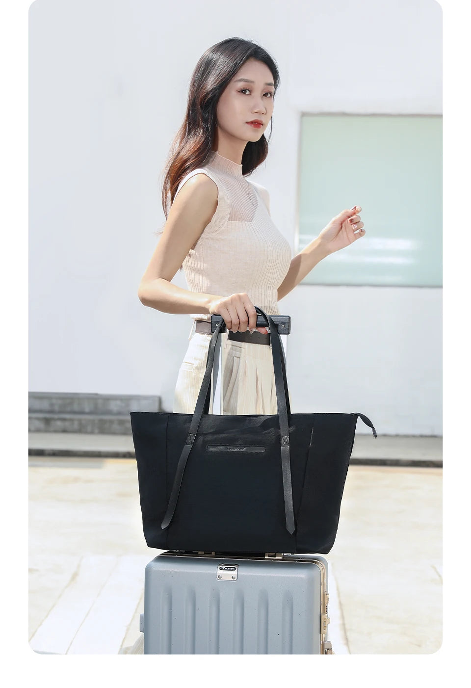 Tigernu Women Tote Bag Female Handbag Girls Shoulder Bags Commuting Sling Bag Women's Bags 14 15.6inch Laptop Bags For Girls