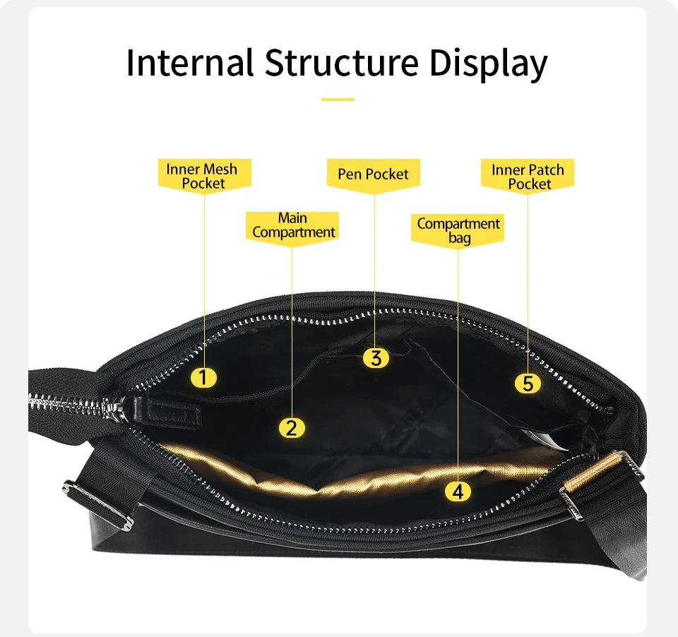 Tigernu Crossbody Bags For Men Chinese Style Shoulder Bags Mini Bag Travel Bags For Men Dragon Series