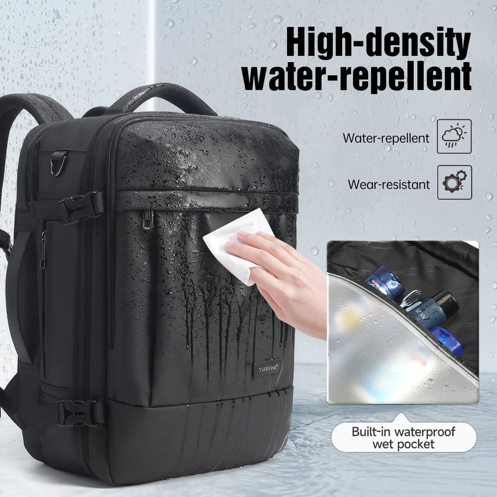 Tigernu Large Capacity Backpacks Men Waterproof Travel Backpacks Hiking Bag Laptop Backpacks For 14 15.6 Rucksack Male Knapsack
