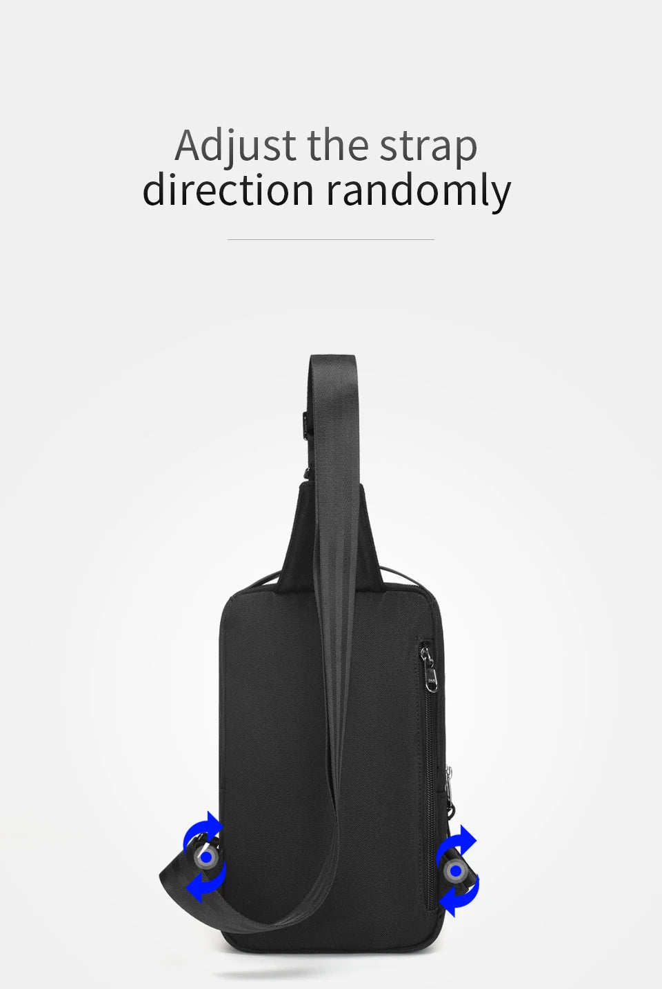 Tigernu Chestbag For Men 9.7inch Ipad Bags Casual Shoulder Bag Male Crossbody Bag Sling Bag For Boy Mini Bolsa Escolar Chest Bag