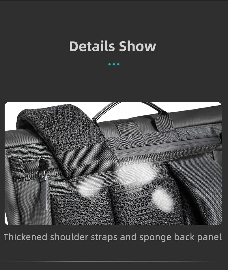 HK Waterproof Motorcycle Backpack Men Large Capacity Moto Bag Hiking Cycling Backpack 15.6 inch Laptop Bag Sport Travel Backpack