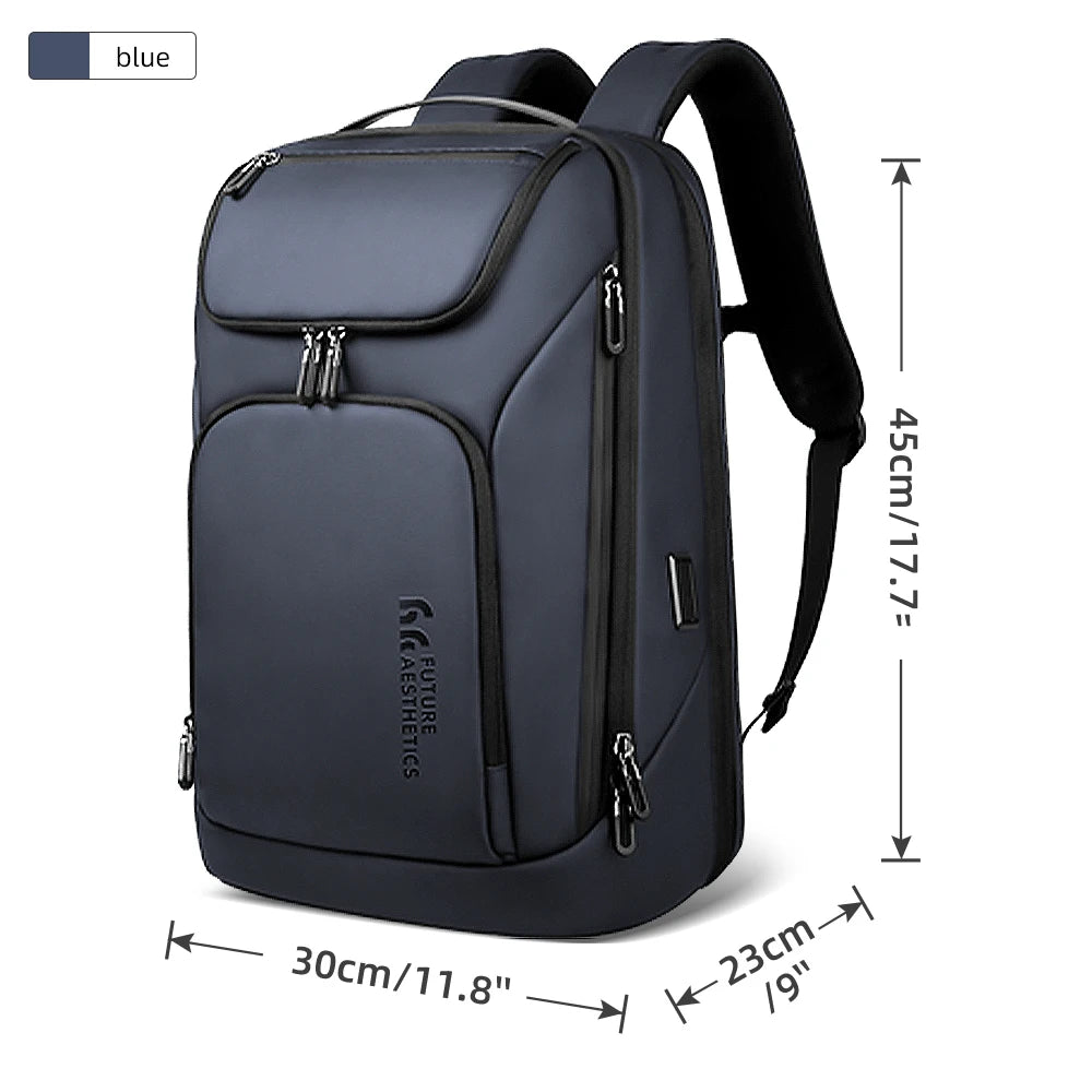 HK New Arrival Spacious Travel Backpack 17.3 inch Laptop Backpack For Men Big Capacity Waterproof Commuting Rucksacks With USB