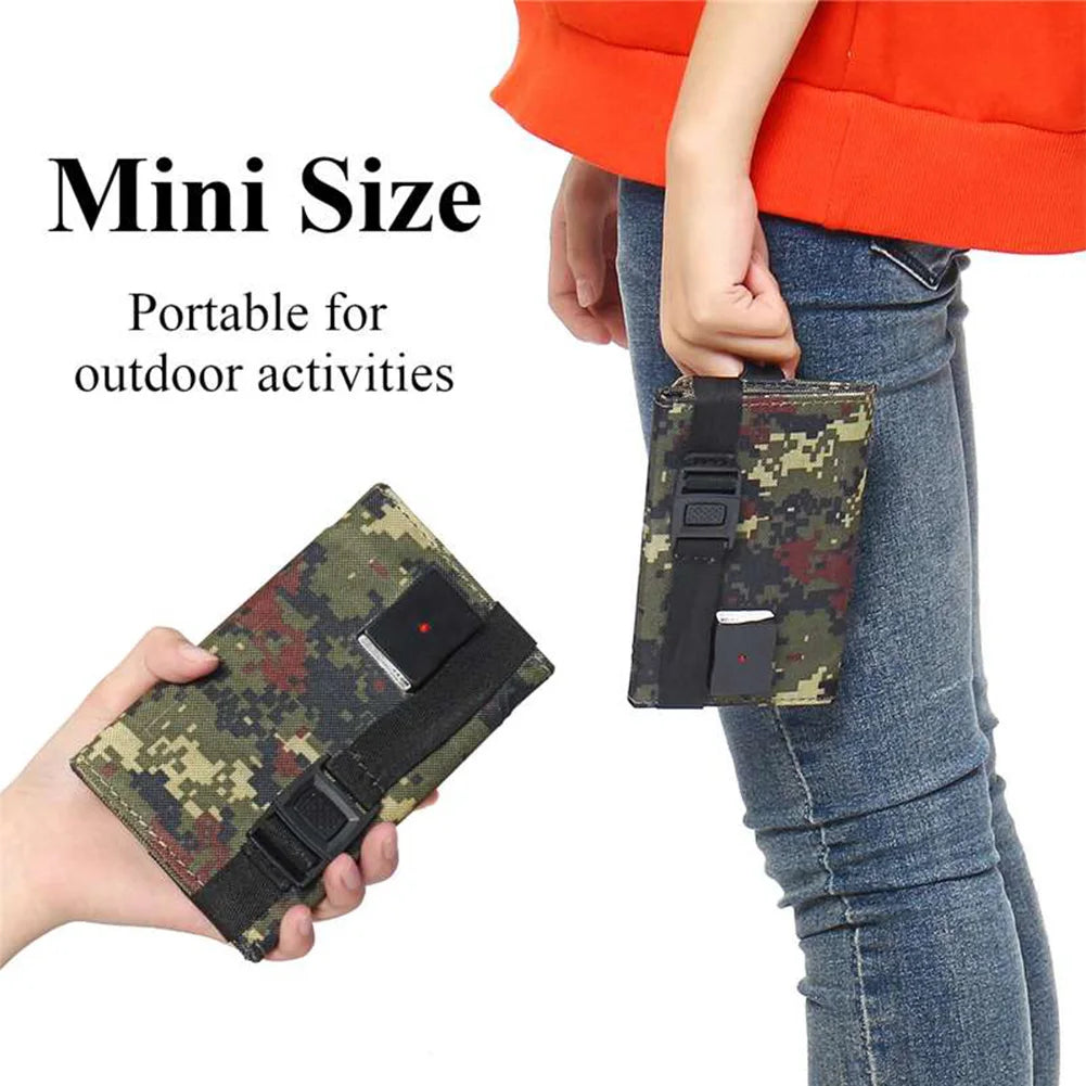 Portable USB Foldable Solar Panel, Folding Solar Panels For Travel, Mobile Phone Charging Bank Flashlight  Fan  Mobile Phone Ba