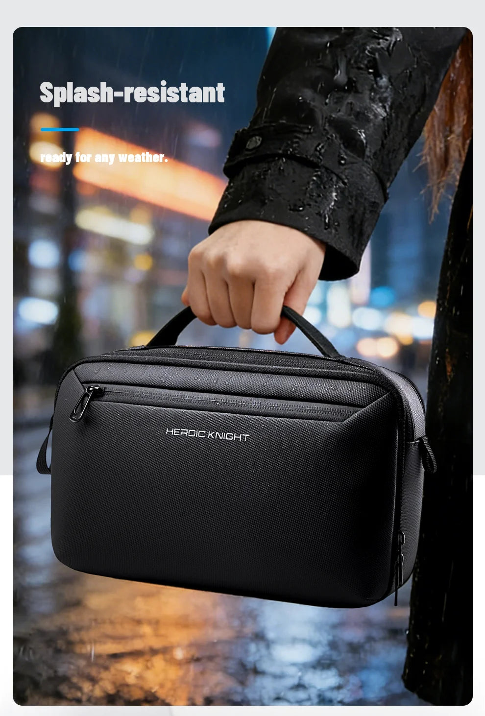 HK Toiletry Bag for Men Portable Pouch Travel Organizer Bag Dopp-kit Waterproof Shaving Pack Makeup Cosmetic Bag Storag Bath Bag