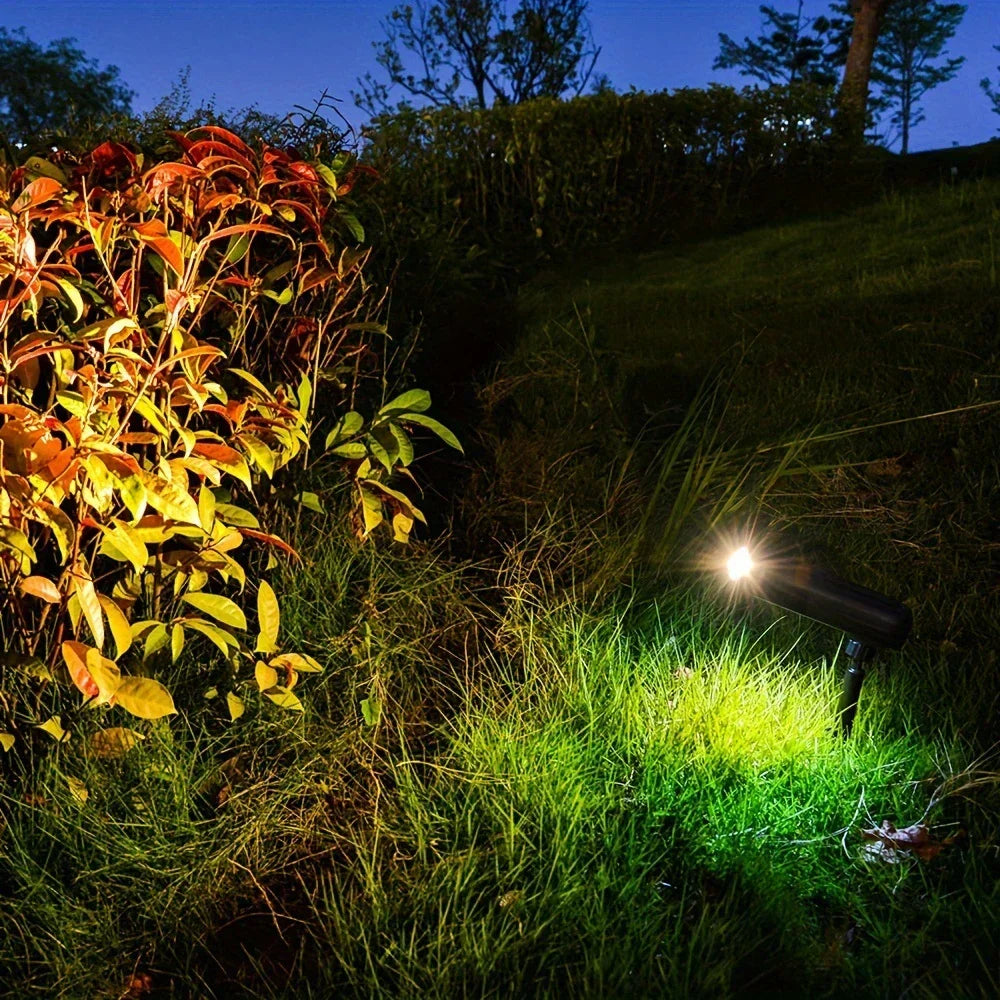 Solar Powered Outdoor Lights Garden Decoration Landscape Spotlights Waterproof Solar Lighting Yard Lawn Pathway Auto On/Off