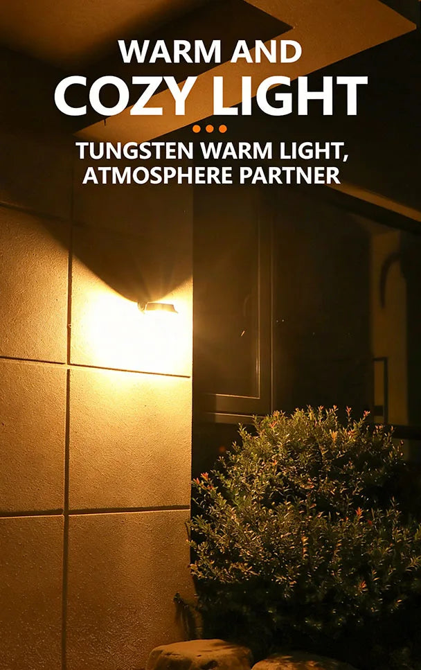 Solar Lights for Outside 4Modes Split Motion Sensor Outdoor Lights Outdoor Waterproof IP65 Solar Lights for Yard Patio Garden