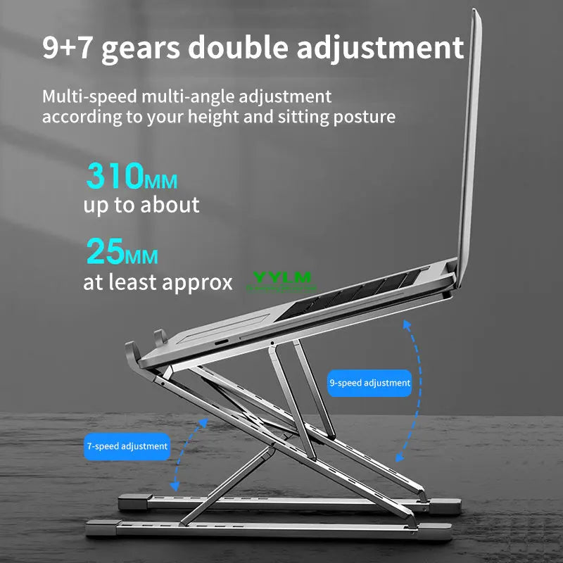 Adjustable Laptop Stand Tablet Bracket Aluminum Alloy Support For MacBook Air Pro Dell XPS HP ASUS Bracket Laptop Tablet Stand