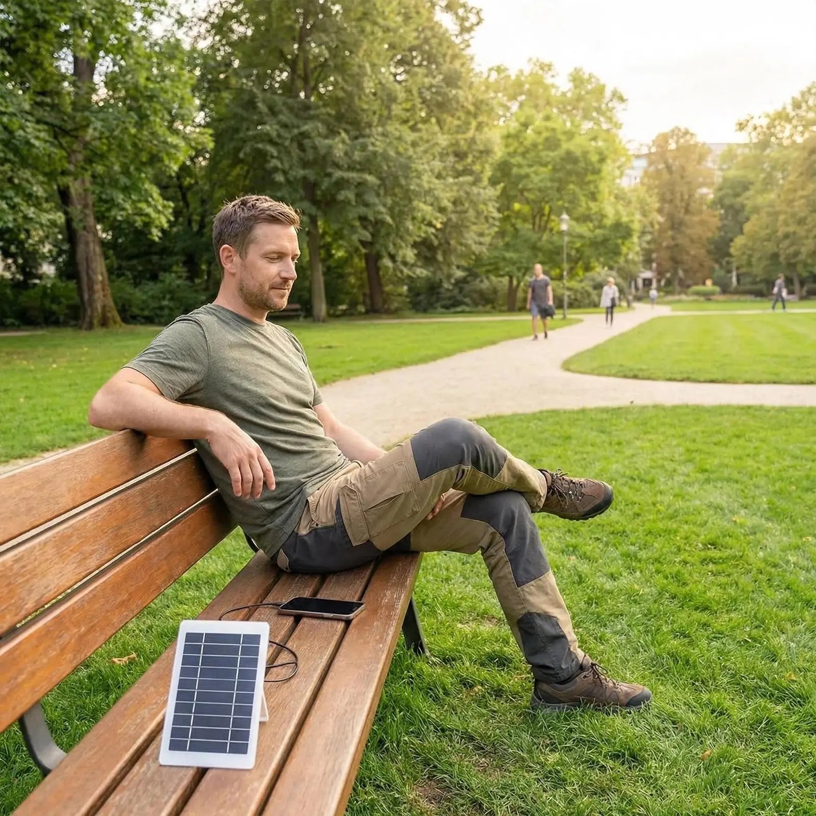High Efficiency Portable USB Solar Panel Charger Safe Stable Fast Charging for Phones Fans Flashlights Outdoor Camping Travel