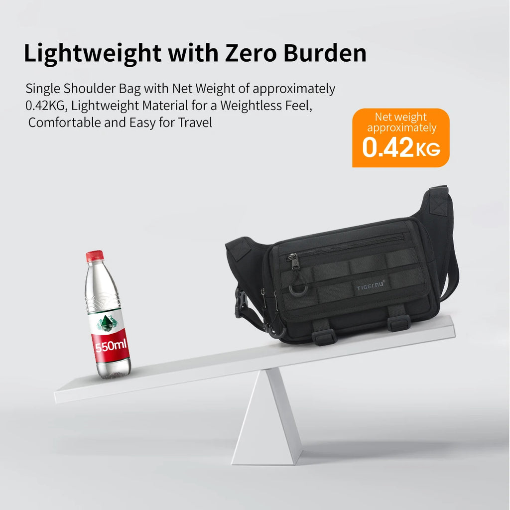 Tigernu Men Chest Bags Outdoor Messenger Bags For Men Hunting Carry Pack Sling Bag Male Hiking Shoulder Bag Waist Bag Crossbody