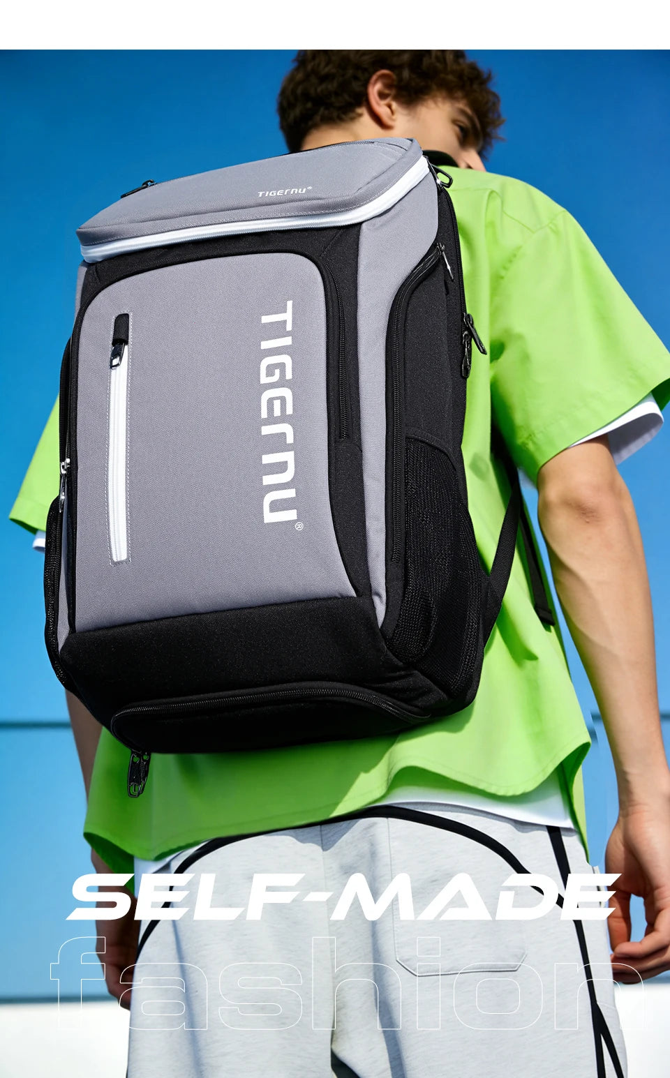 Tigernu Sport Backpacks Men Bags Outdoor Backpack For Badminton Bags Male Casual Backpack For Travel Schoolbags Hiking Knapsack