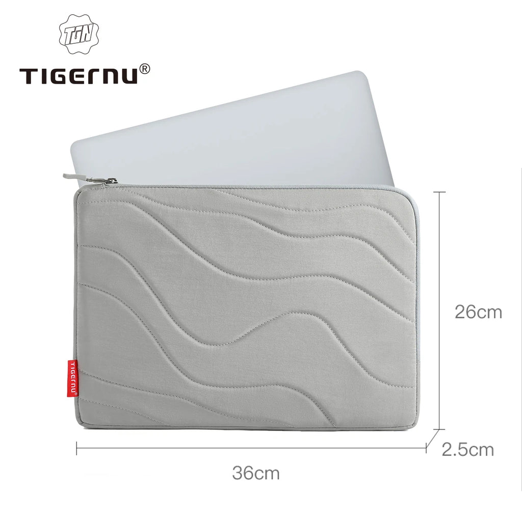 Tigernu Laptop Inner Bags 11/13/14 Inch Computer Bag Protective Cover Front Pocket Can Hold Power Light Laptop Cases Women Bags