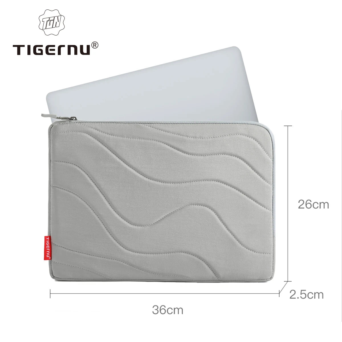 Tigernu Laptop Inner Bags 11/13/14 Inch Computer Bag Protective Cover Front Pocket Can Hold Power Light Laptop Cases Women Bags