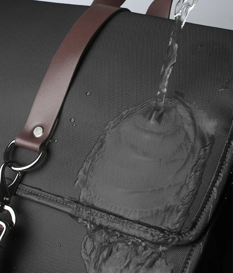 HK Classic Business Backpack For Men Casual 15.6 Inch Laptop Bag With USB Waterproof College School Bags Work Office Rucksacks