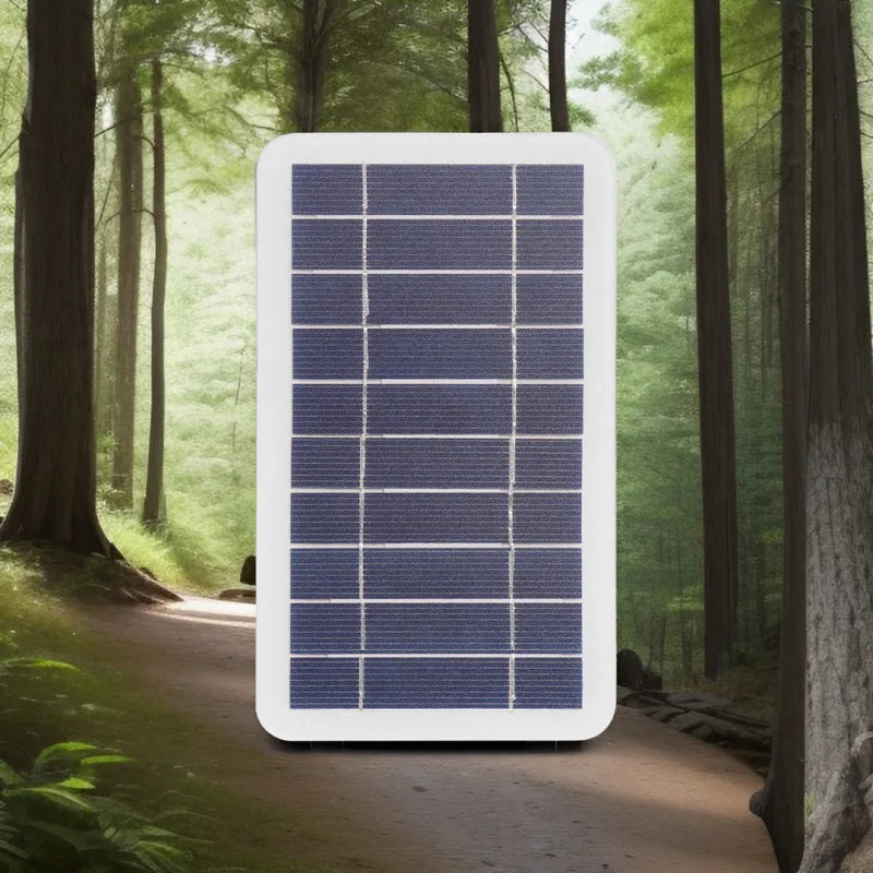 Portable USB Solar Panel Charger Safe Stable Charger Compatible with Phones  Fans  Flashlights for Outdoor Travel Camping
