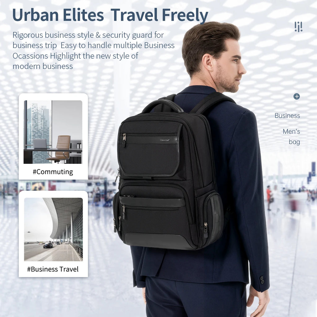 Tigernu Men Backpacks 14-15.6-17inch Laptop Backpack For Men Travel Backpacks Bags For College Business Male Backpacks Knapsack