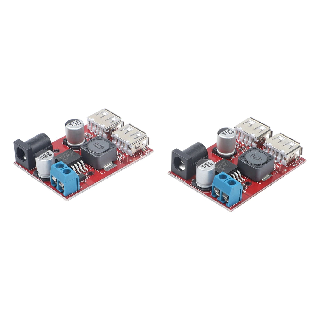 Solar Controller Charger 3A Dual USB Output Module With Automatic Charging Board For 6V-40V DC Solar Panels And USB 5V Devices