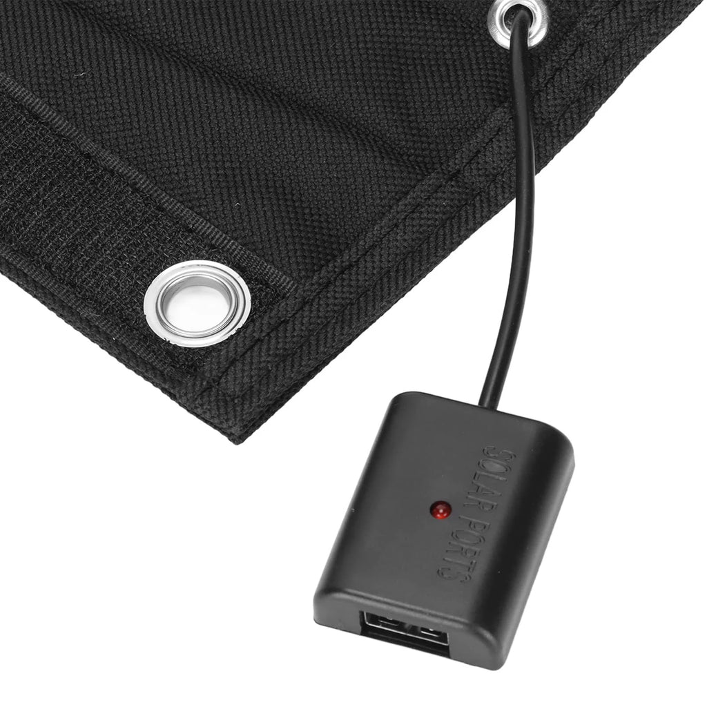 Portable USB Foldable Solar Panel, Folding Solar Panels For Travel, Mobile Phone Charging Bank, Flashlight, Fan, Mobile Phone Ba