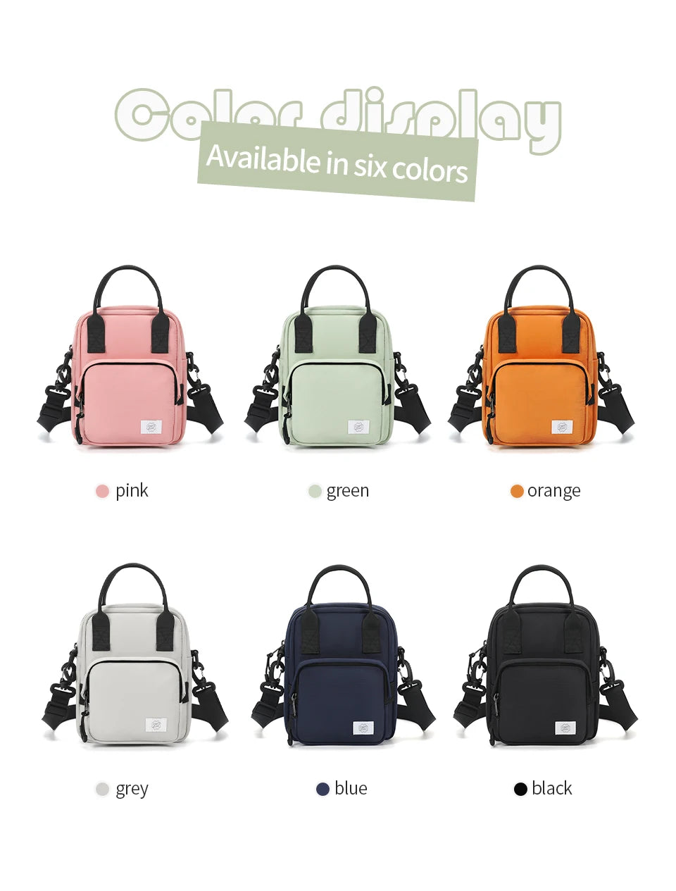 Tigernu Women Shoulder Bags Mini Handbag For Girls Crossbody Bag Female Messenger Bags Multi-color Pack Lightweight Bags Women