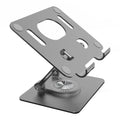 360 Foldable Mobile Phone Holder 360 Degree Rotating Hollowed Tablet Riser Anti Slip Tablet Holder Height Adjustable